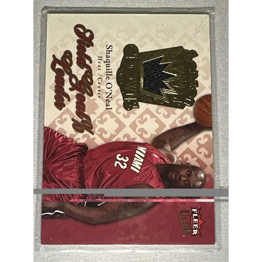 2007-08 Fleer Ultra - Season Crowns Shaquille O'Neal #SC-4 Memorabilia (MEM)